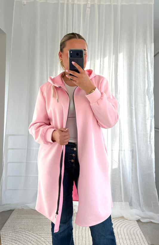 Wildleder Jäckchen in Rosa