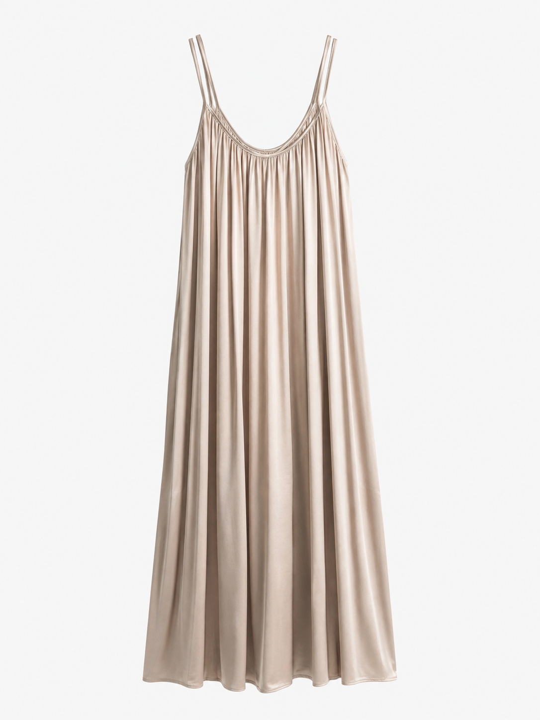 Champagner Kleid Velvet
