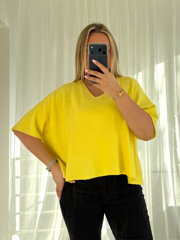 Mimi Pullover in Gelb