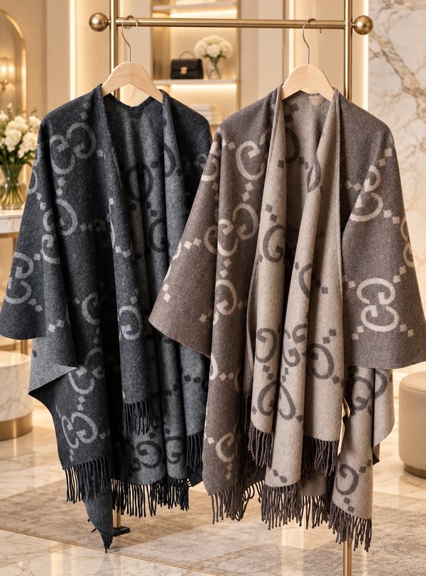 Gina Poncho / XXL Schal