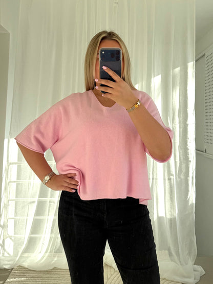 Mimi Pullover in Rosa