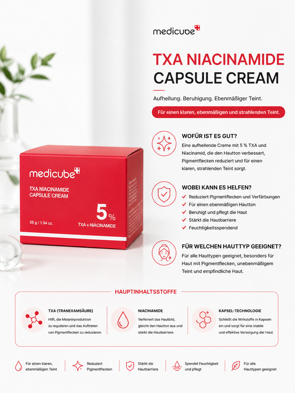 Medicube TXA NIACINAMIDE CAPSULE CREAM