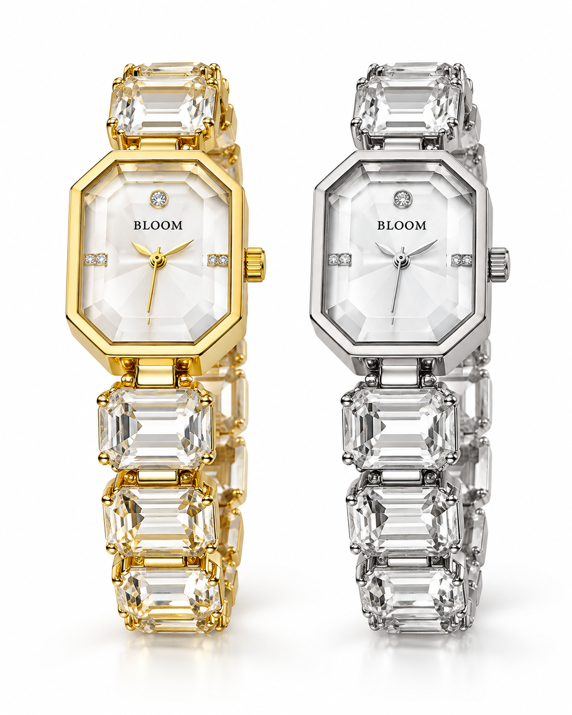 Crystal Uhr - versch. Farben