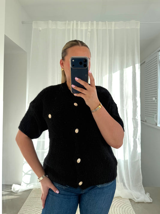 Nala Cardigan in Schwarz