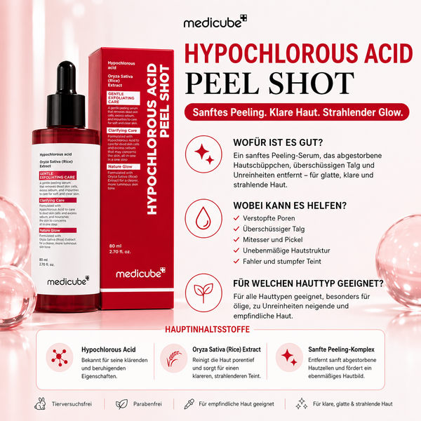 Medicube HYPOCHLOROUS ACID PEEL SHOT