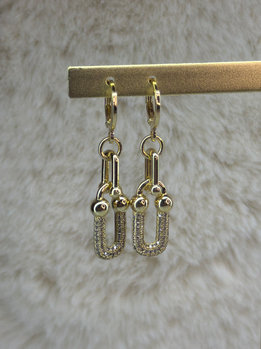 Glitzy Ohrringe
