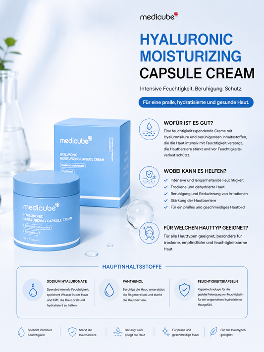 Medicube HYALURONIC MOISTURIZING CREAM