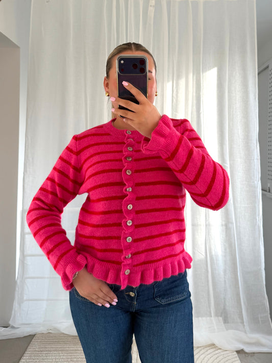 Mila Cardigan in Pink