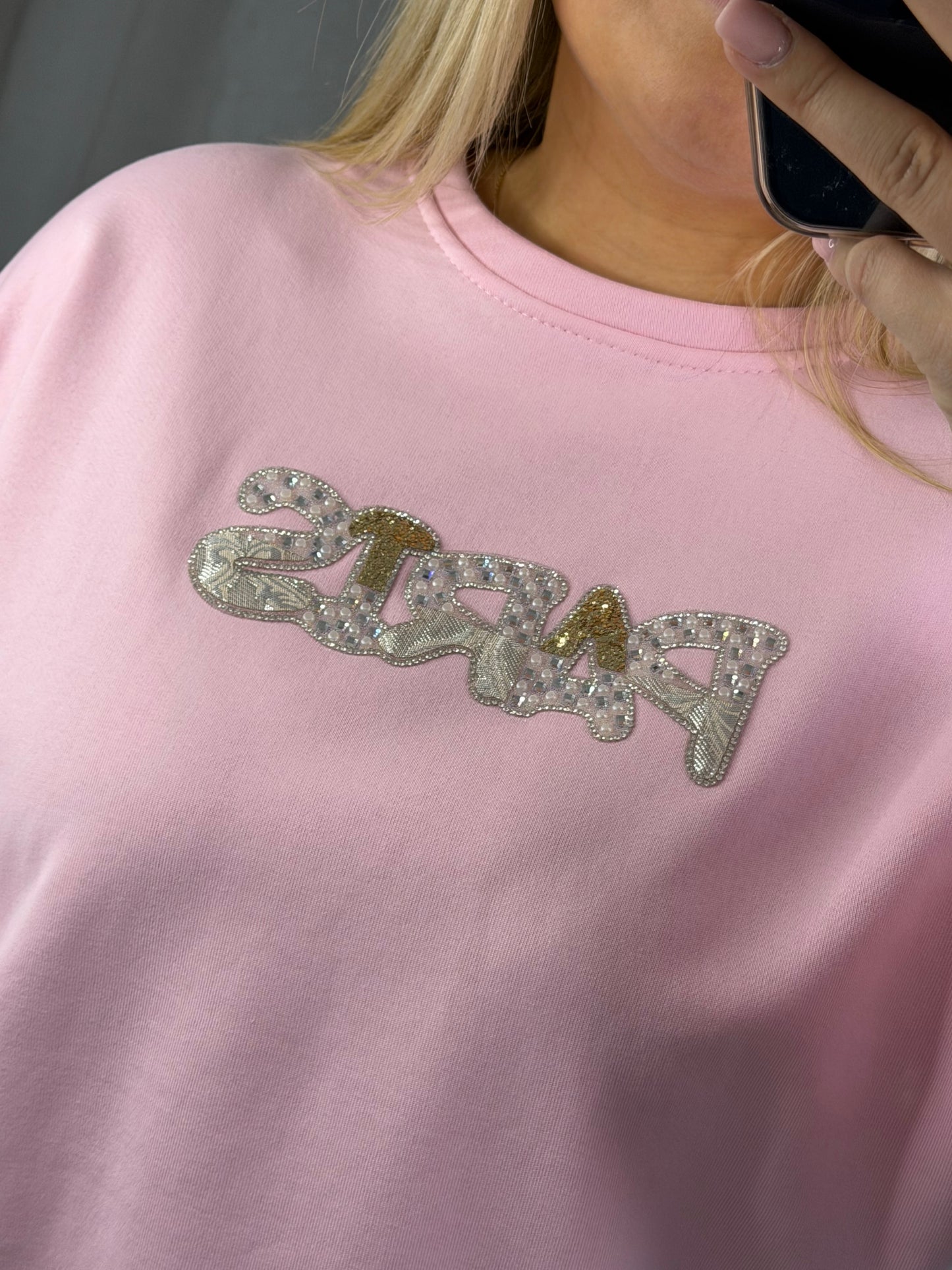 Paris Pullover in Rosa