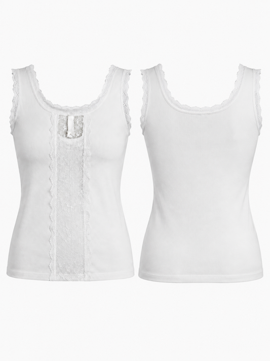 Top Julia in Weiss