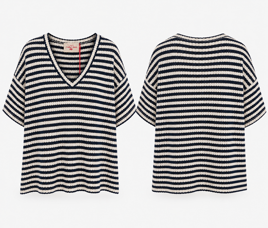 Shirt Gestreift Lily Marine