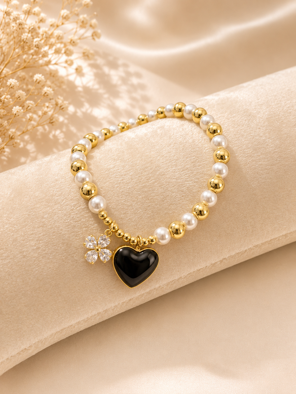 Armband Black Heart