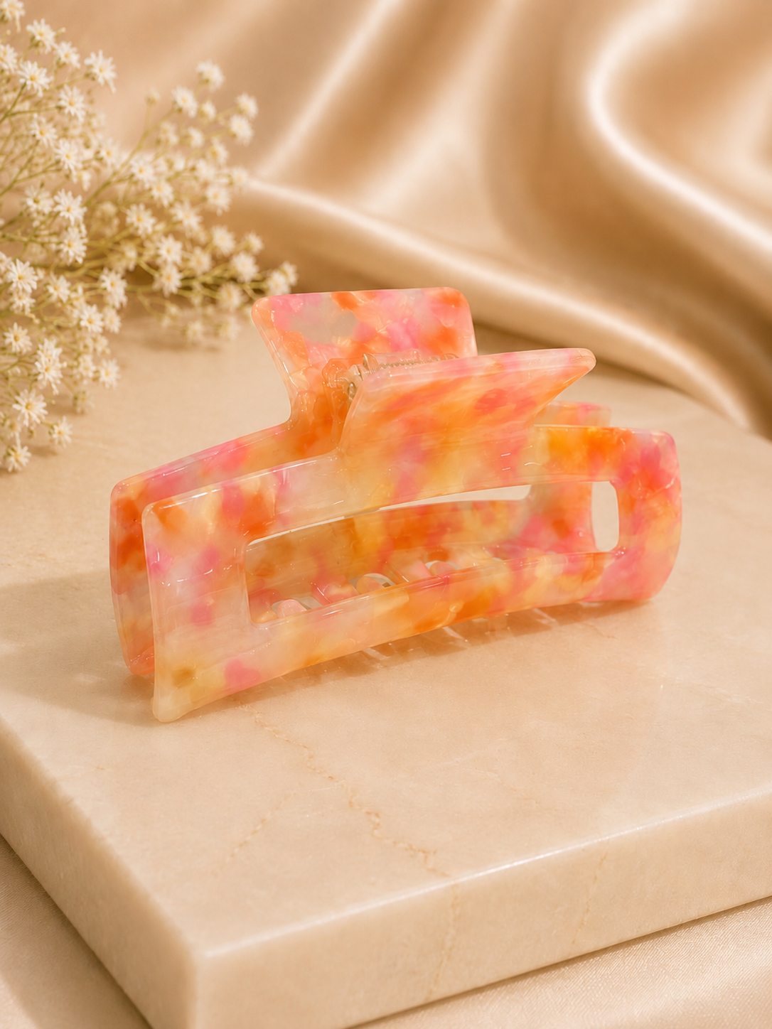 Haarklammer Pearl Peach