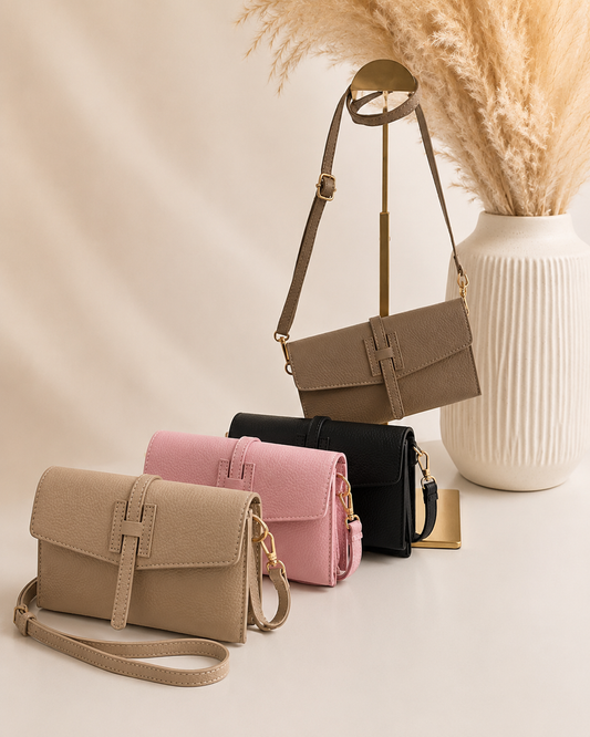 Hanny Schultertasche Leder
