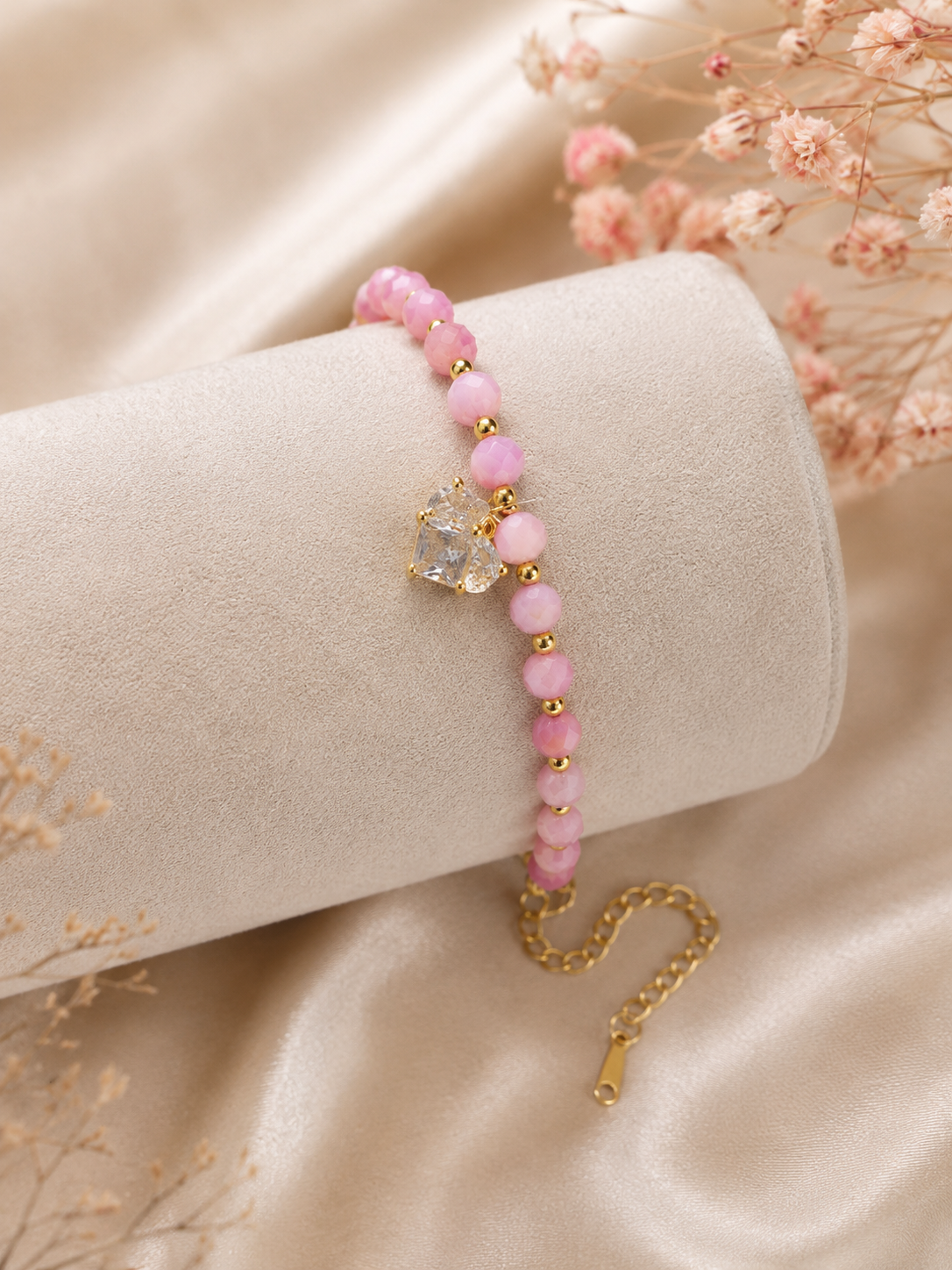 Blush Heart Armband