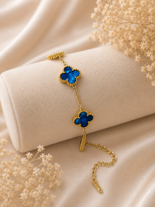 Blaues Armband