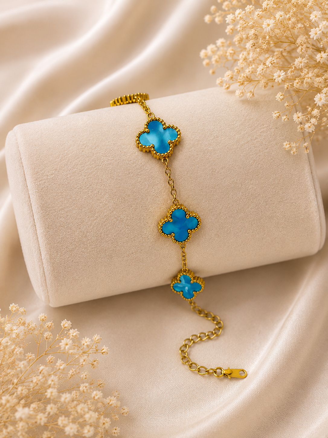 Azure Bloom Armband