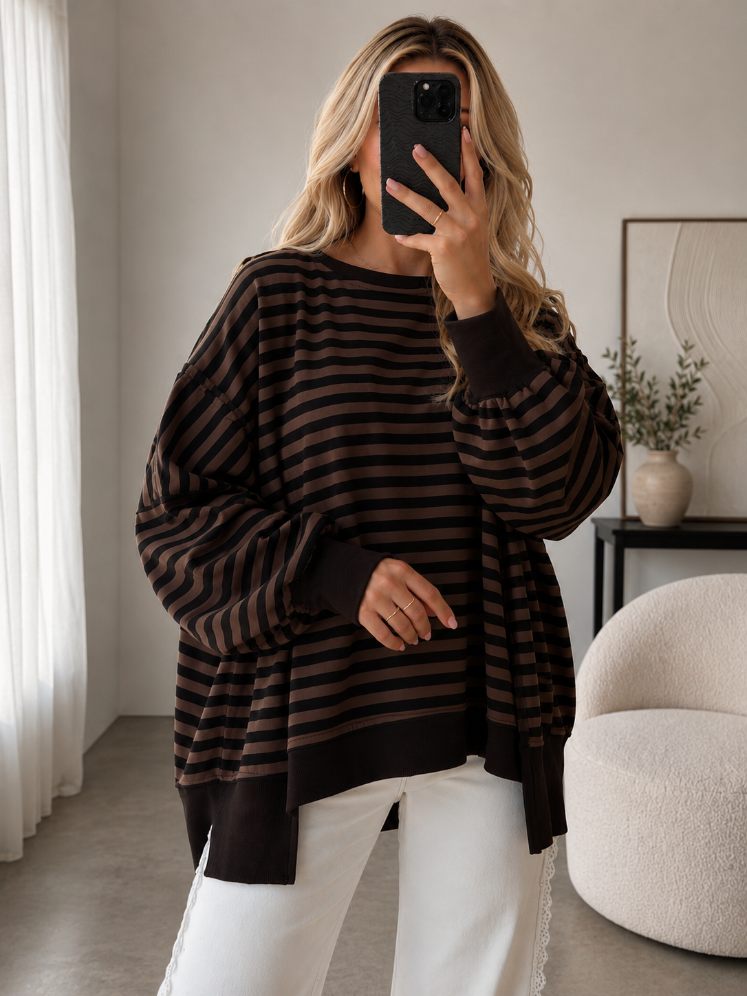 Tani Oversize Sweatshirt Versch.Farben